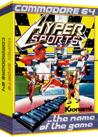 Hyper Sports — box-3D (EU)