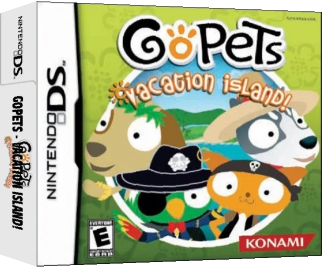 GoPets - Vacation Island! — box-3D (US)