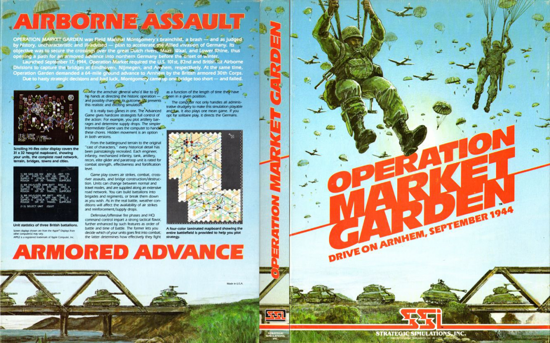Operation Market Garden - Drive on Arnhem, September 1944 — box-texture (US)