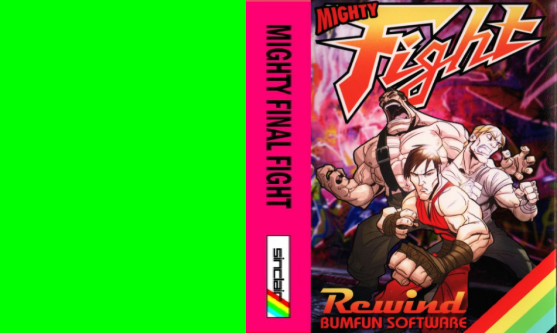 Mighty Final Fight — box-texture (EU)