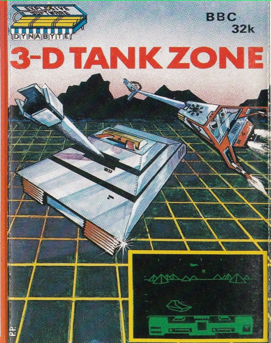 3-D Tank Zone box art