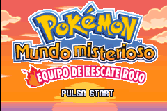 Pokemon Mystery Dungeon - Red Rescue Team — sstitle (SP)