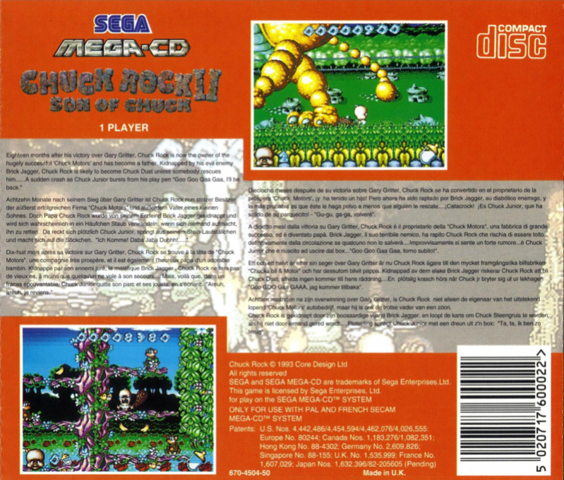 Chuck Rock II - Son of Chuck — box-2D-back (EU)