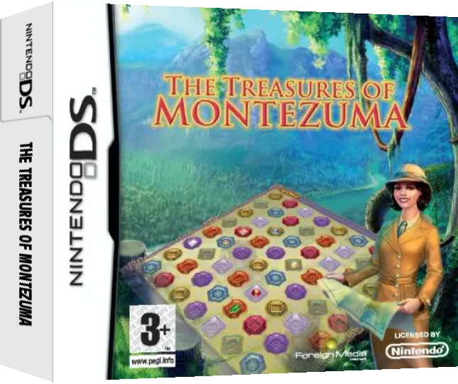 Treasures of Montezuma, The — box-3D (EU)