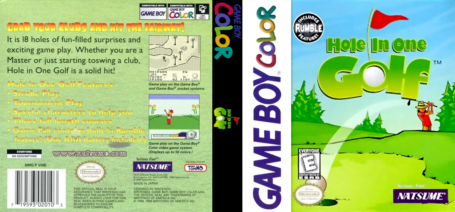 Hole In One Golf — box-texture (US)