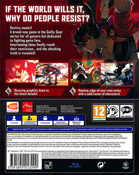 Guilty Gear: Strive — box-2D-back (EU)