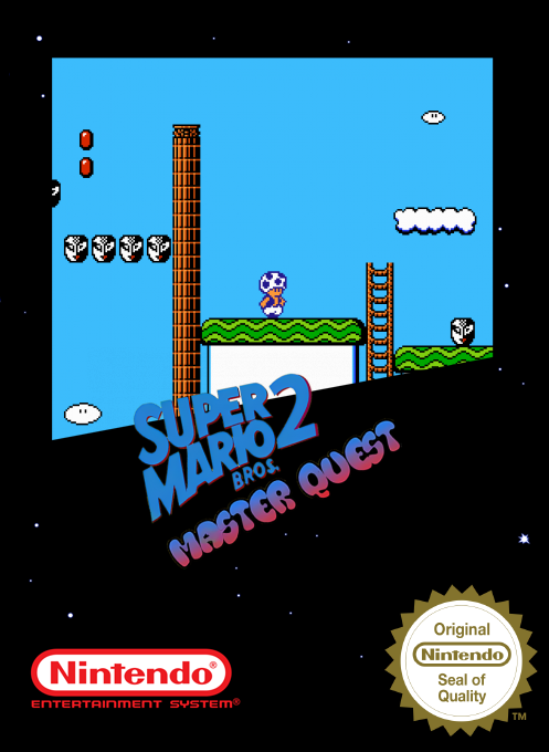 Super Mario Bros 2 - Master Quest — box-2D (SS)