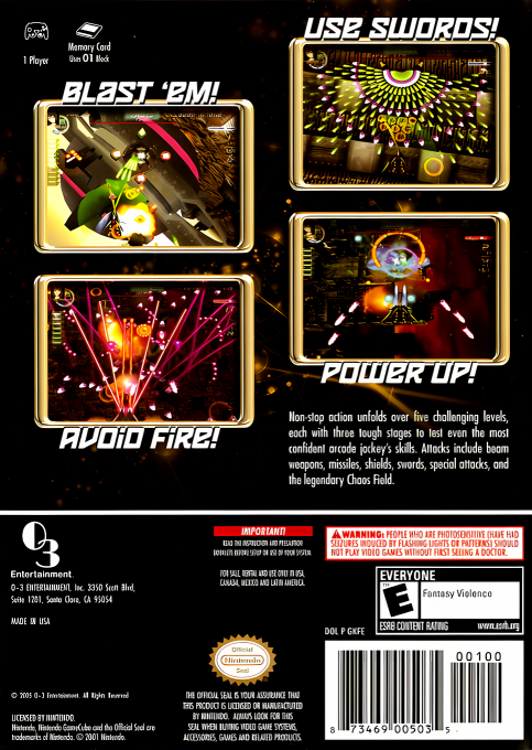 Chaos Field — box-2D-back (US)