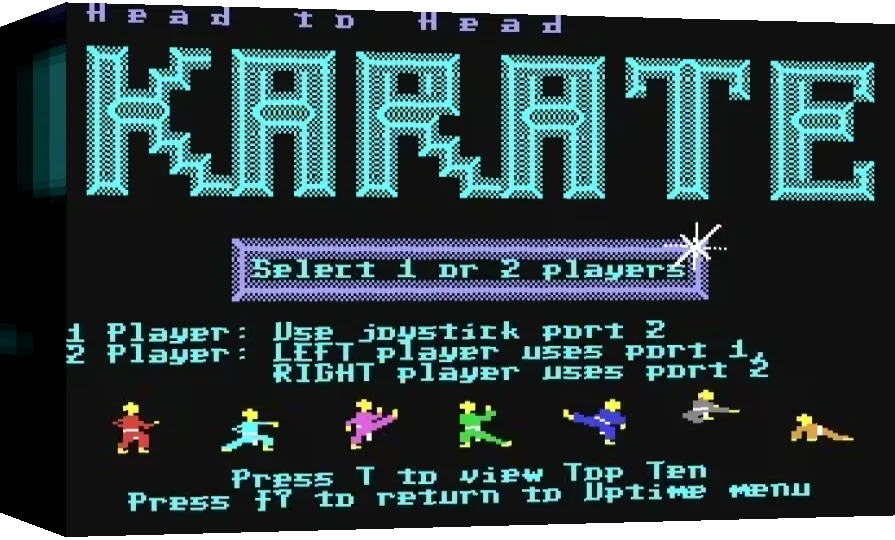 Head To Head Karate — box-3D (WOR)