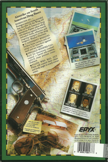 Snow Strike — box-2D-back (US)