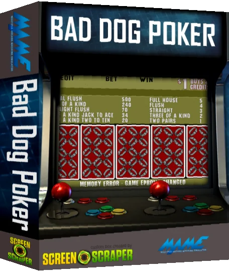 Bad Dog Poker — box-3D (SS)