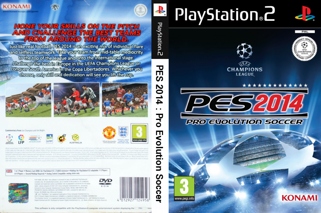 PES 2014 - Pro Evolution Soccer — box-texture (EU)
