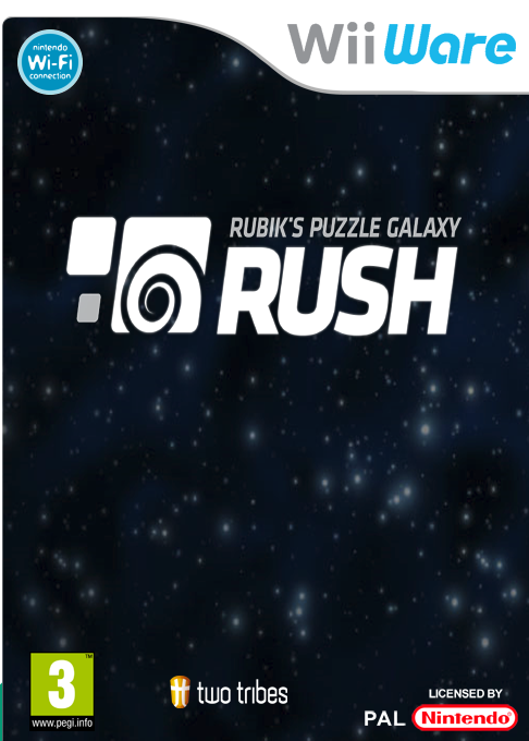 Rubik's Puzzle Galaxy - Rush — box-2D (EU)