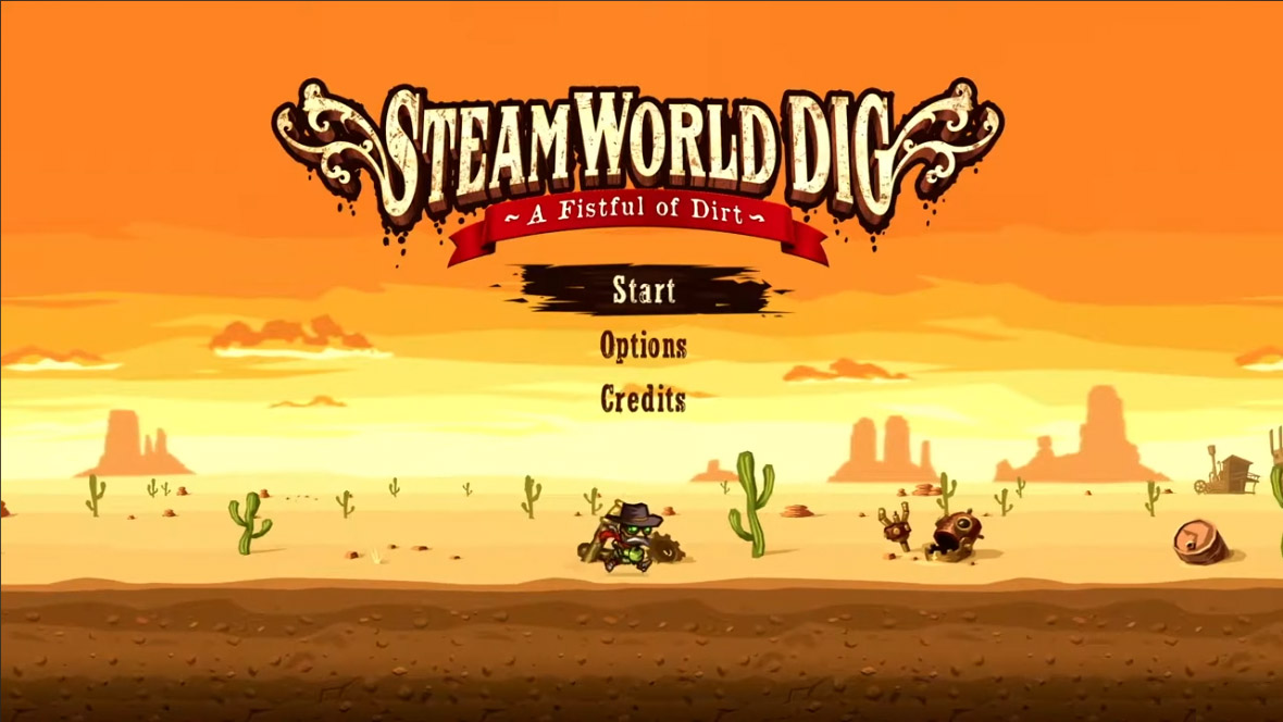 SteamWorld Dig - Fistful of Dirt — sstitle (WOR)