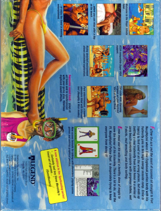 Spellcasting 301 - Spring Break — box-2D-back (US)