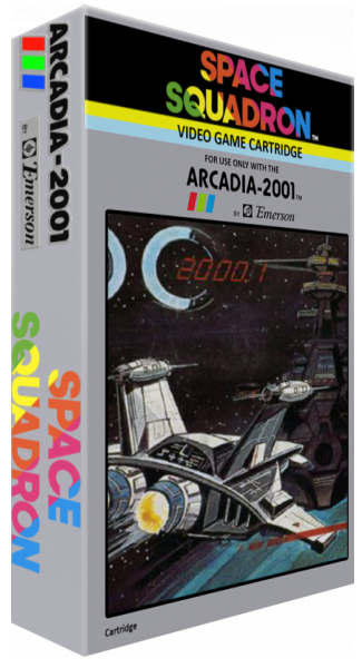 Space Squadron — box-3D (US)