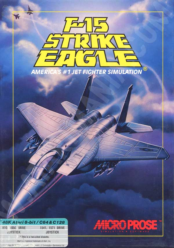 F-15 Strike Eagle box art