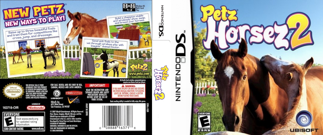 Petz - Horsez 2 — box-texture (US)