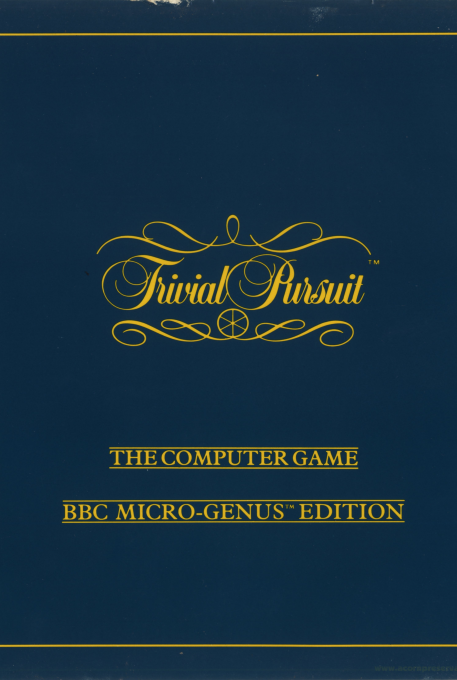 Trivial Pursuit - Genus Edition box art
