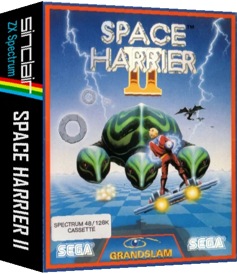 Space Harrier 2 — box-3D (EU)
