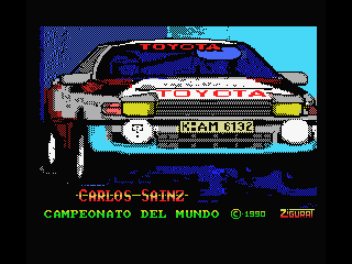 Carlos Sainz - Campeonato del Mundo de Rallies — sstitle (EU)