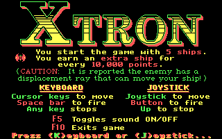 Xtron — sstitle (WOR)