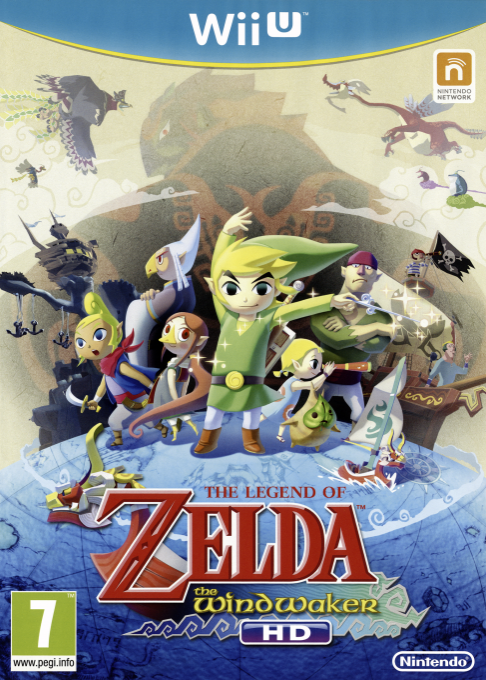 Legend of Zelda, The - The Wind Waker HD — box-2D (EU)