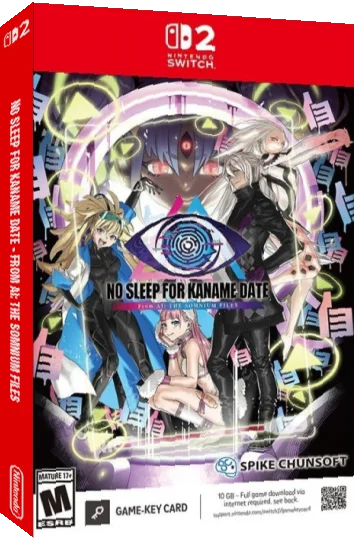 No Sleep for Kaname Date - From AI - The Somnium Files — box-3D (US)