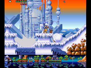 Fire & Ice - The Daring Adventures of Cool Coyote — ss (EU)
