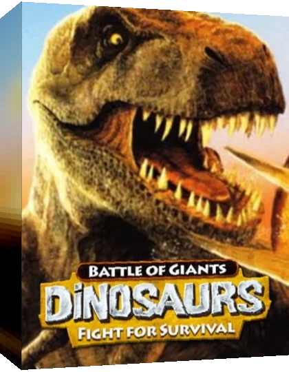 Battle of Giants - Dinosaurs - Fight for Survival — box-3D (US)