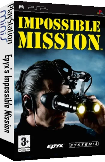 Epyx's Impossible Mission — box-3D (EU)