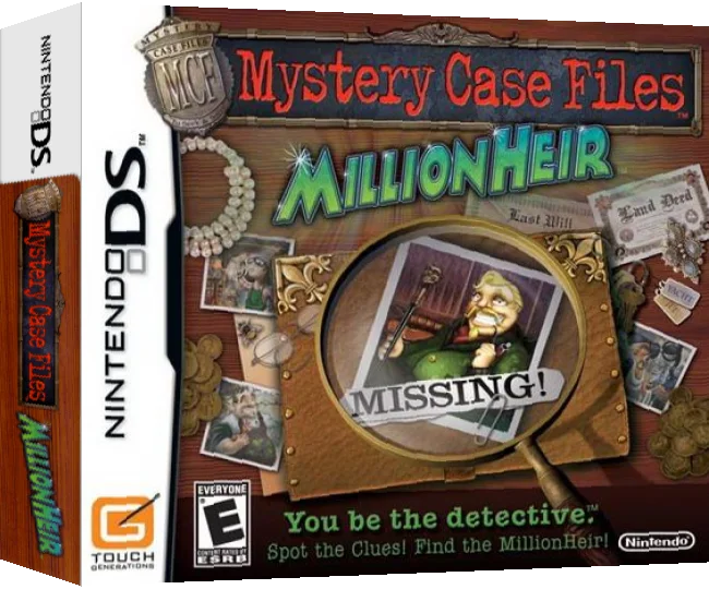 Mystery Case Files - MillionHeir — box-3D (US)
