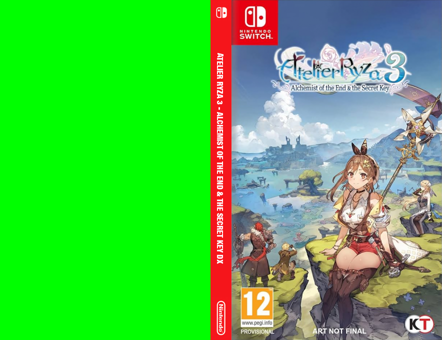 Atelier Ryza 3 - Alchemist of the End and the Secret Key DX — box-texture (EU)