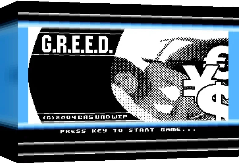 Atari Greed — box-3D (WOR)