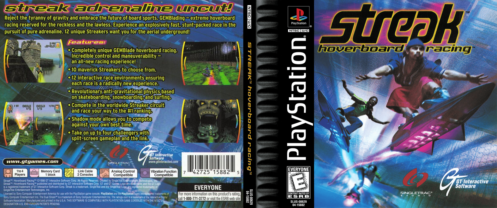 Streak - Hoverboard Racing — box-texture (US)