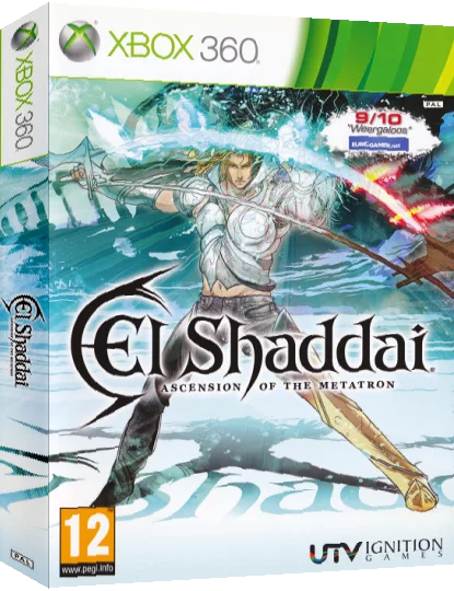 El Shaddai - Ascension of the Metatron — box-3D (NL)