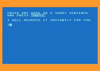 Backwords — ss (WOR)