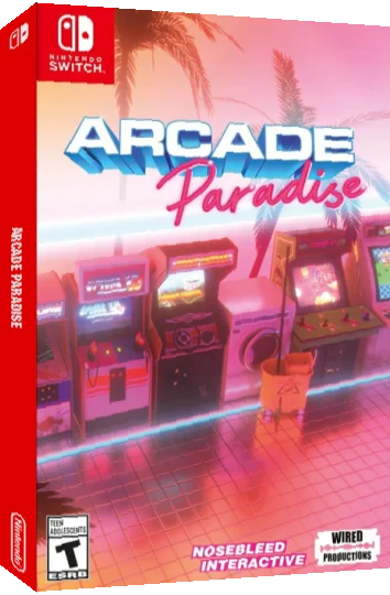 Arcade Paradise — box-3D (US)