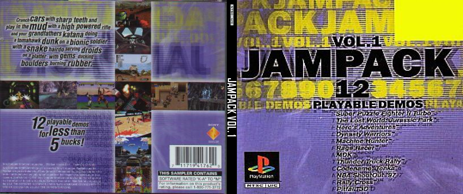 Jampack Vol. 1 — box-texture (US)