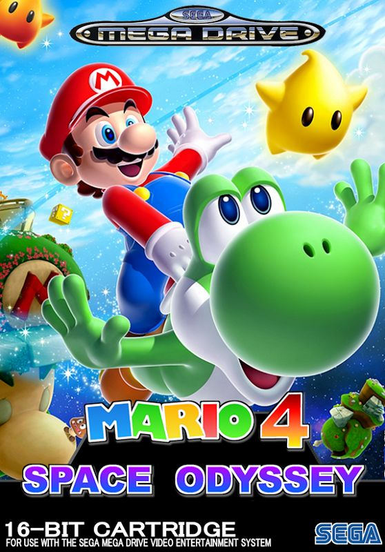 Mario 4: Space Odyssey box art