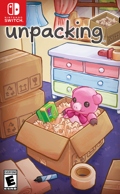 Unpacking box art