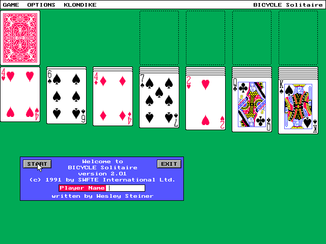 Bicycle Solitaire box art