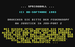 Springball — sstitle (DE)