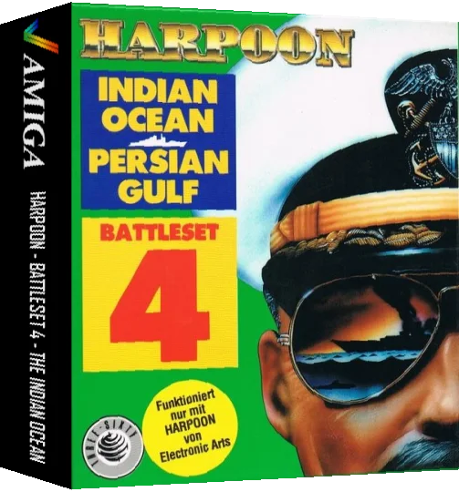 Harpoon - Battleset 4 - The Indian Ocean — box-3D (DE)