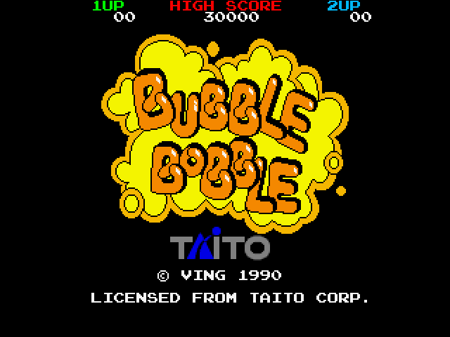 Bubble Bobble — sstitle (JP)