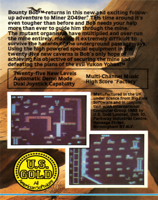 Bounty Bob Strikes Back! — box-2D-back (EU)