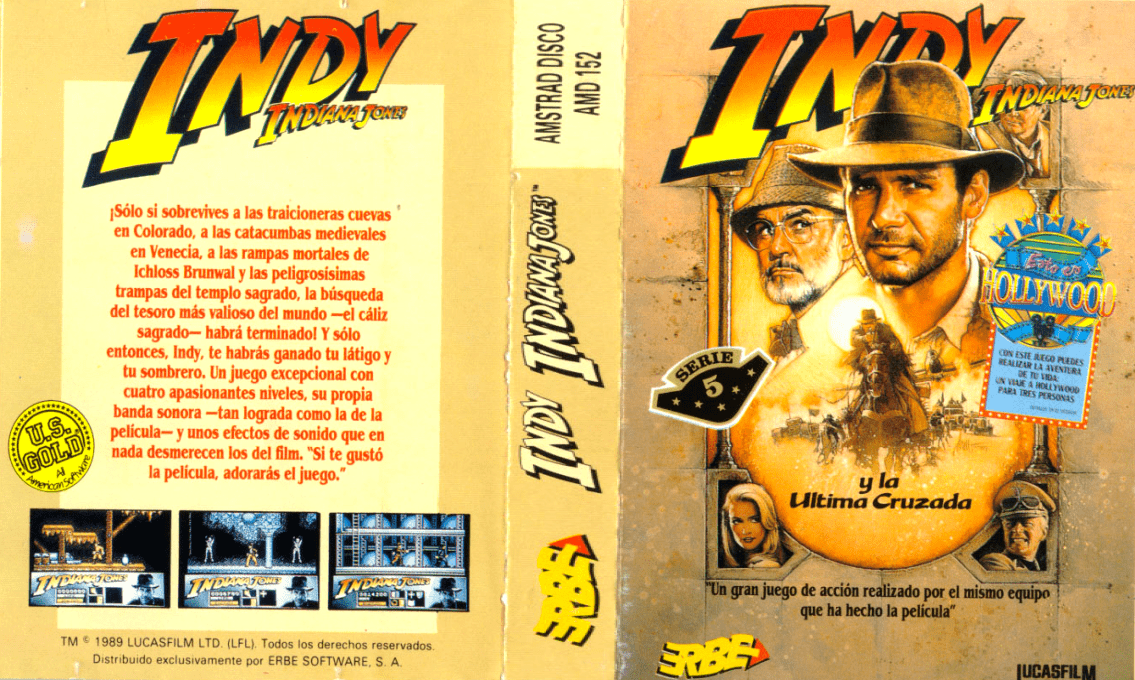 Indiana Jones And The Last Crusade - The Action Game — box-texture (SP)