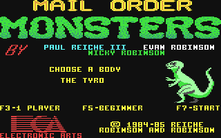 Mail Order Monsters — sstitle (WOR)