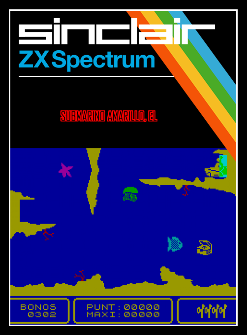 Submarino Amarillo, El box art