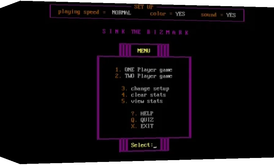 Sink The Bizmark — box-3D (WOR)